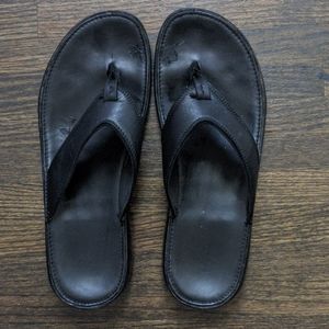 kenneth cole leather sandals